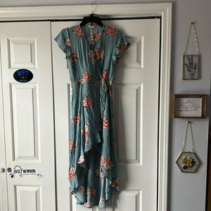 Altar’d State floral wrap dress